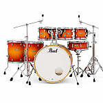 Pearl Decade Maple DMPA927 SP/C 7 Piece Drum Set, Sunset Pine Burst (Limited Edition)